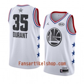 Golden State Warriors Trikot Kevin Durant 35 2019 All-Star Jordan Brand Weiß Swingman - Herren
